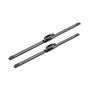 Bosch Balais d'Essuie–Glace Plats Aerotwin A424S, Longueur: 600mm/550mm – 1 Paire de Balais avant