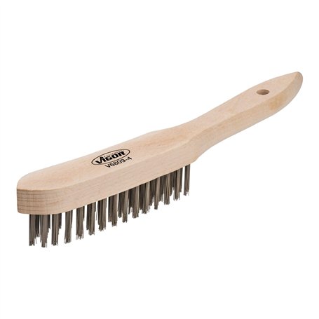 Vigor V6809-4 Brosse métallique en acier