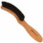 Breiter Brosse à Chapeau Brosse Textile Brosse pour Le Nettoyage des Chapeaux en Feutre – en Véritable Bois de Poirier et Poils 