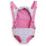 Porte-Bébé - Corolle - Floral - Pour poupons 36/42 cm - a partir de 3 ans - Réglable