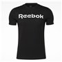 T-shirt à manches courtes homme Reebok Graphic Series Linear Logo Noir