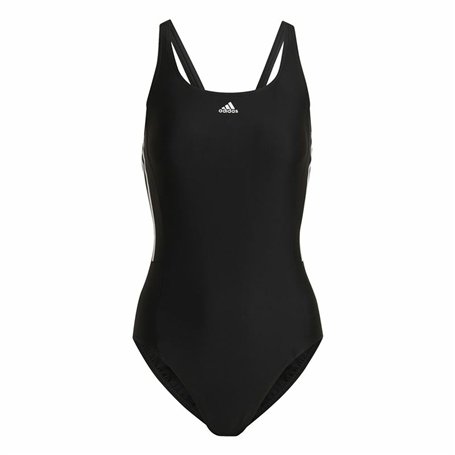 Maillot de bain femme Adidas 3S Mid Suit Noir