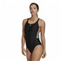 Maillot de bain femme Adidas 3S Mid Suit Noir