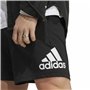 Short de Sport Adidas Essentials Logo Noir