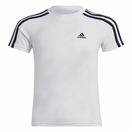 T shirt à manches courtes Adidas Lk 3S Co Blanc