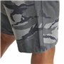 Short de Sport Adidas Camo Gris