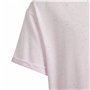 T shirt à manches courtes Enfant Adidas G Fi Bl Rose