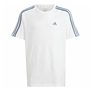 T shirt à manches courtes Enfant Adidas Essentials Blanc