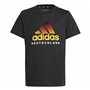 T shirt à manches courtes Adidas Deutschland Noir