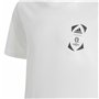 T shirt à manches courtes Adidas EURO 24 Blanc