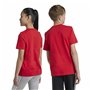 T-shirt à manches courtes unisex Adidas Tiro Nations Pack Graphic Rouge
