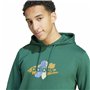 Sweat à capuche homme Adidas Codes Graphic Vert