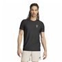 T-shirt à manches courtes homme Adidas Running Ice Cream Graphic Noir