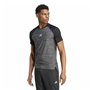 T-shirt à manches courtes homme Adidas Gym+ Training Noir Gris