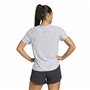 T-shirt à manches courtes femme Adidas Ultimate Engineered Running Blanc