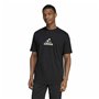 T-shirt à manches courtes homme Adidas House Of Tiro Nations Graphic Noir