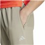 Pantalon de sport long Adidas Gym+ 3S Gris Homme