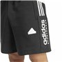 Short de Sport Adidas House Of Tiro Fleece Noir