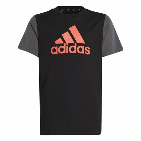 T-shirt à manches courtes unisex Adidas Essentials Noir