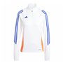 Sweat sans capuche femme Adidas Tiro24 Training Blanc