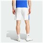 Short de Sport Adidas Tiro24 Training Blanc