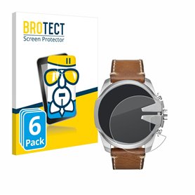 brotect Protection Écran Verre pour Diesel Mega Chief (6 Pièces) Film Protecteur Vitre 9H [Anti-Rayures
