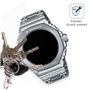dipos I 2x Protection ecrán mat compatible avec Casio G-Shock GM-B2100D Verre souple Film Protecteur 9H