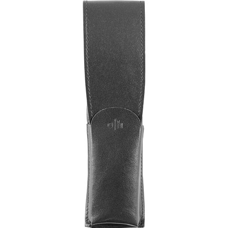 Otto Hutt Étui en cuir de couleur anthracite pour ranger et protéger les instruments d'écriture