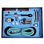 Timbertech® ABPST06 Kit d'aérographes et compresseur à piston