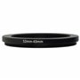 vhbw Bague d'adaptation de Filtre Step-Down de 52 mm vers 43 mm pour Objectif d'appareil Photo - Réducteur, métal, Noir