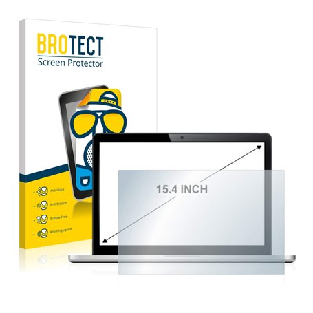 brotect Protection Ecran Mat 15.4" pour Ordinateurs portatifs avec 15