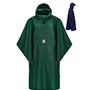 HOCK RAIN STAR Poncho de pluie extra long avec capuche et poche poitrine – 100% imperméable – Protection légère contre la pluie