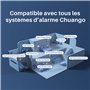 Chuango RT-101 Répéteur sans Fil - Amplificateur de Signal pour Système Alarme - Technologie MCU - Renforce la Puissance de Tran