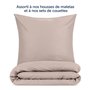 Blumtal Taie Oreiller 50 x 70 Lot de 2 - Housse de Coussin Microfibre - Taies d'oreillers avec Fermeture enveloppe, certifiée Oe