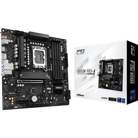 Carte Mère ASRock B860M Pro-A Intel B860 LGA 1851