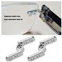 OTOTEC Lot de 4 Paires de Charnières Universelles pour Lunettes de Soleil de 3 Mm Charnières pour Monture de Lunettes Réparation