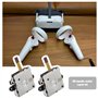 YINETTECH Ensemble de Manettes Analogiques Compatible avec Oculus Quest 2 Contrôleurs VR 3D Manette Analogique Outil de Réparati