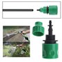 eMagTech 2pcs Tuyau d'eau de Jardin Connecteur Rapide Adaptateur Micro Irrigation Adaptateur à Sens Unique Connecteur de Robinet