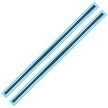 SG Store Lot de 2pcs Bande de Pieds de Pare-Chocs Antidérapante Remplacement Compatible avec HP Envy X360 15-DR Envy X360 15-DS