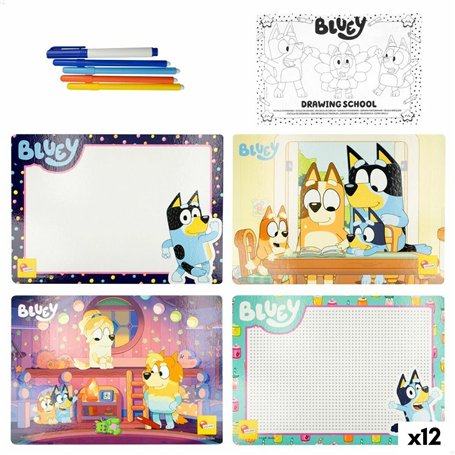 Kit de Dessin Bluey Pocket Drawing School (12 Unités)