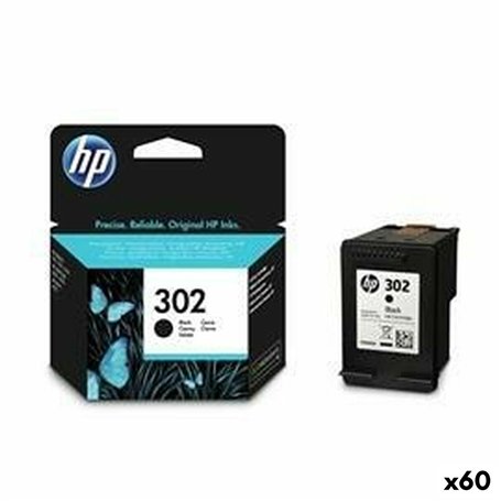 Cartouche d'encre originale HP Officejet 3830 Nº 302 Noir (60 Unités)