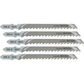 DeWalt DT2164QZ Lames de scie sauteuse pour manche en bois en T HCS T101D (Lot de 5) (Import Grande Bretagne) Multicolore