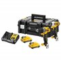 DEWALT Pack Perceuse + Visseuse à Chocs 18V 2AH TSTAK DCK2061D2T-QW