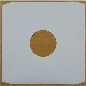 50 Feuillets intérieurs pour disques 30,5 cm en papier Blanc 50 Feuillets intérieurs pour disques 30