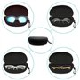 Boolavard Étui à Lunettes de soleil à Coque Rigide | Étui de Protection Unisexe pour Lunettes | Support pour étui à Lunettes ave