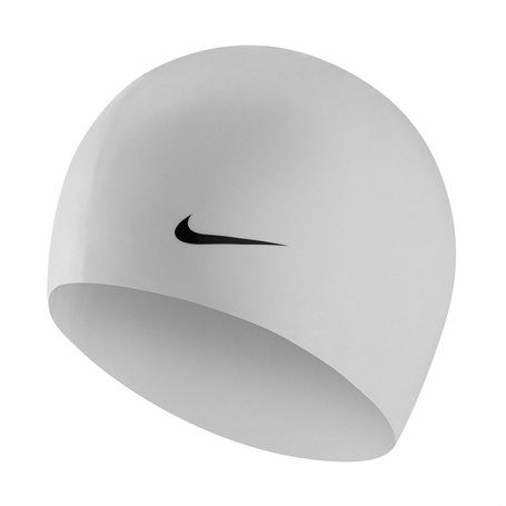Bonnet de bain Nike CAP 93060 100 Blanc Silicone