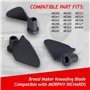 SPARES2GO Plaque De Cuisson + Bras De Pétrissage pour Morphy Richards Machine à Pain 48319, 48320 et 48321