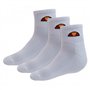 ellesse Tallo Lot de 3 paires de socquettes Blanc 39-41