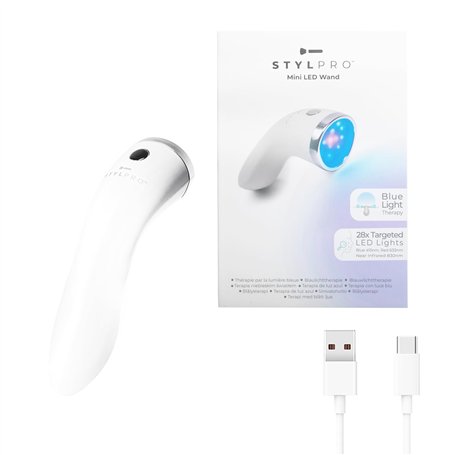 STYLPRO Mini LED Wand - Luminothérapie bleue pour l'acné et la peau