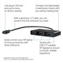 hp-C HUB USB-C vers 3 Ports USB-A
